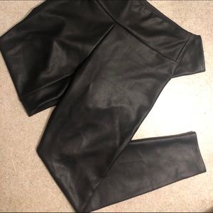 Express Faux Leather Leggings